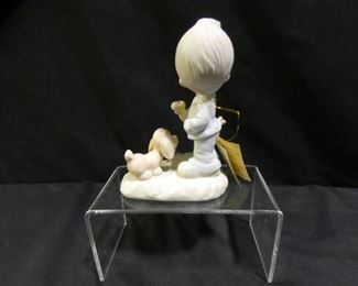 Precious Moments Boy With Dog