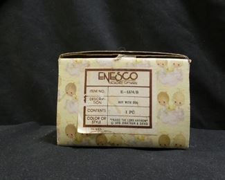 Precious Moments Boy With Dog