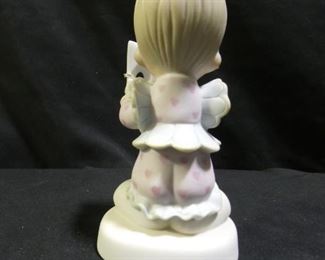 Precious Moments Boy Clown Holding Mask