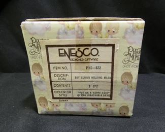 Precious Moments Boy Clown Holding Mask