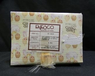 Precious Moments Boy Carving I love you in Sand