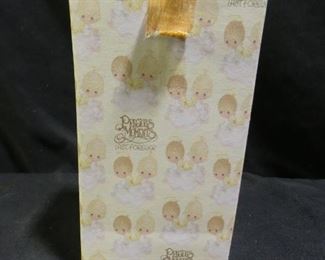 Precious Moments Boy w/ Bible on Crutches