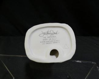 Precious Moments Boy w/ Bible on Crutches