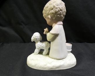 Precious Moments Shepherd Painting Lamb