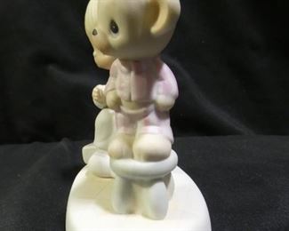 Precious Moments Nurse Giving Shot to Bear