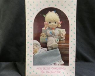 Precious Moments May your Christmas be Delightful