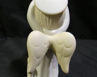 Precious Momenets Angel with Flashlight on Head