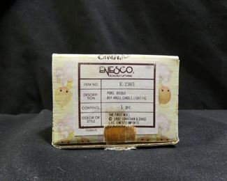 Precious Moments Boy Angel Candle Light