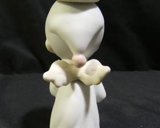 Precious Moments Boy Angel Candle Light