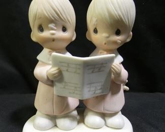 Precious Moments Boys Singing