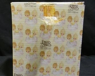 Precious Moments Rocking Cradle with Girl