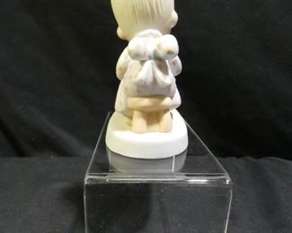 Precious Moments Rocking Cradle with Girl