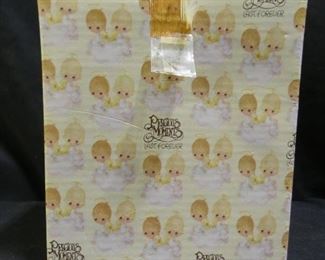 Precious Moments Rocking Cradle with Girl