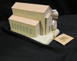 Precious Moments There's a Christian Welcome Here