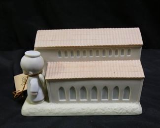 Precious Moments There's a Christian Welcome Here