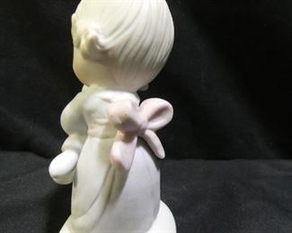 Precious Moments Girl with Bunny