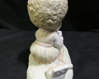 Precious Moments Boy Helping Lamb