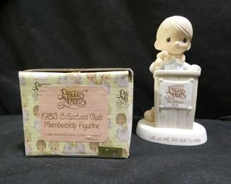 Precious Moments 1983 Collectors' Club Membership