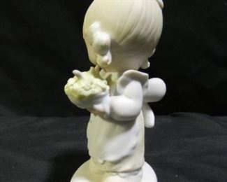 Precious Moments Waitress 'Carrying' Food