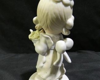 Precious Moments Waitress 'Carrying' Food