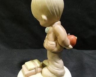 Precious Moments Boy with Books