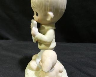 Precious Moments Boy with Report Card