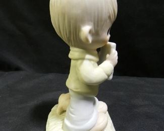 Precious Moments Boy with Report Card