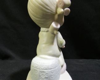 Precious Moments Girl Making Up with Mirror