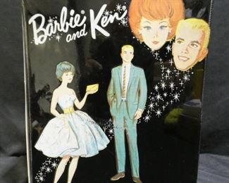 1963 Authentic Mattel Barbie & Ken Carrying Case