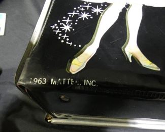 1963 Authentic Mattel Barbie & Ken Carrying Case