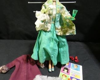 1963 Vintage Barbie with Accessories & Magazine
