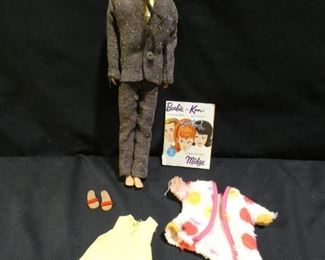 1960 Ken Barbie with Accessories & Magazine