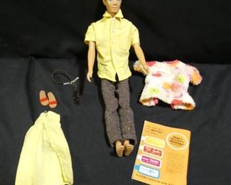 1960 Ken Barbie with Accessories & Magazine