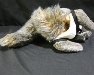 Hand Puppet Squirrel with Harness