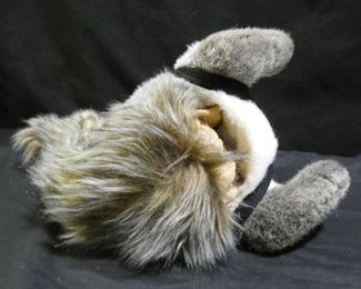 Hand Puppet Squirrel with Harness & O'Ring