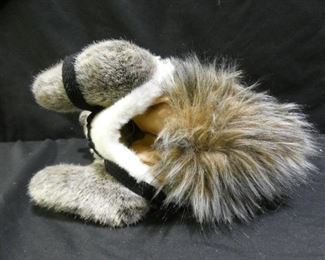 Hand Puppet Squirrel with Harness & O'Ring