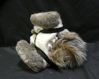 Hand Puppet Squirrel with Harness & O'Ring