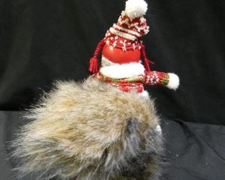 Hand Puppet Squirrel - Harness, Sweater, & Hat