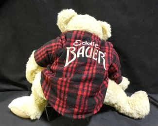 Large Eddie Bauer Teddy Bear in Eddie Bauer Jacket
