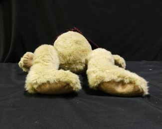 Large Eddie Bauer Teddy Bear In Plaid Jacket