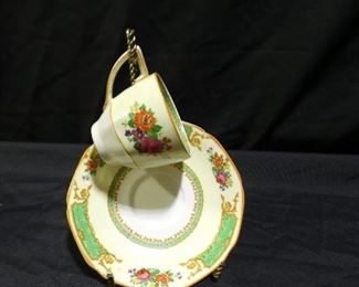 Crown Ducal Ware England Demitasse Cups & Saucer