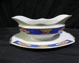 Vintage Czech White Block Porcelain