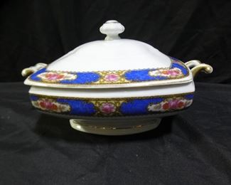 Vintage Czech White Block Porcelain