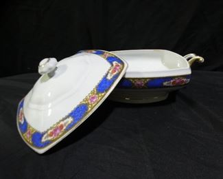 Vintage Czech White Block Porcelain