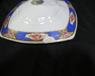 Vintage Czech White Block Porcelain