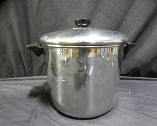 2 Stainless Steel Stock 8 & 12 Qt  Pots
