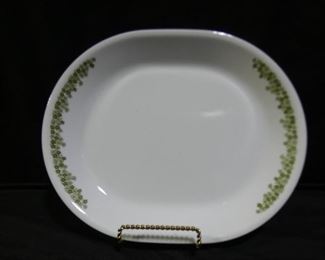 Cornell Platter & Pyrex Covered Casseroles