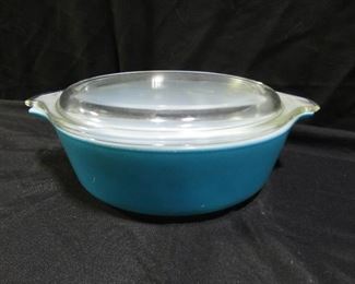 Cornell Platter & Pyrex Covered Casseroles