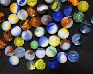 82 Assorted Marbles