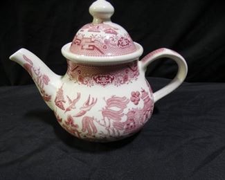 Red Willow Churchill Teapot & Yixng Teapot
